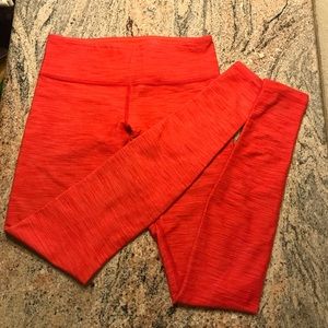 Red Lululemon Leggings *sold on Mercari*